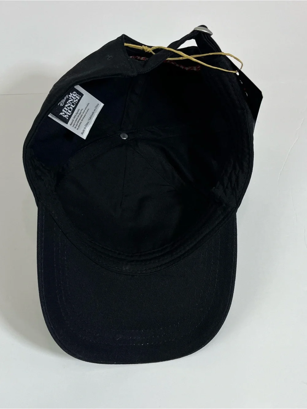Disney‎ Black Tag Featuring Minnie Mouse Artwork - White & Black